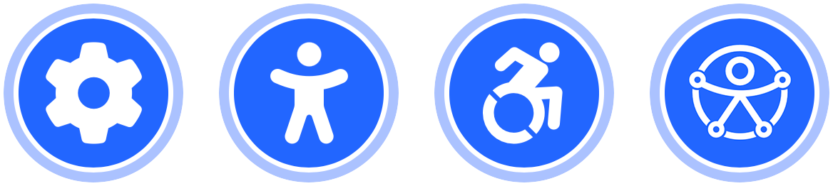 Image showing Accessibility Widget icons