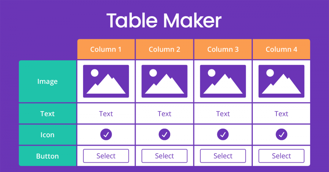 Divi-Modules – Table Maker feature image