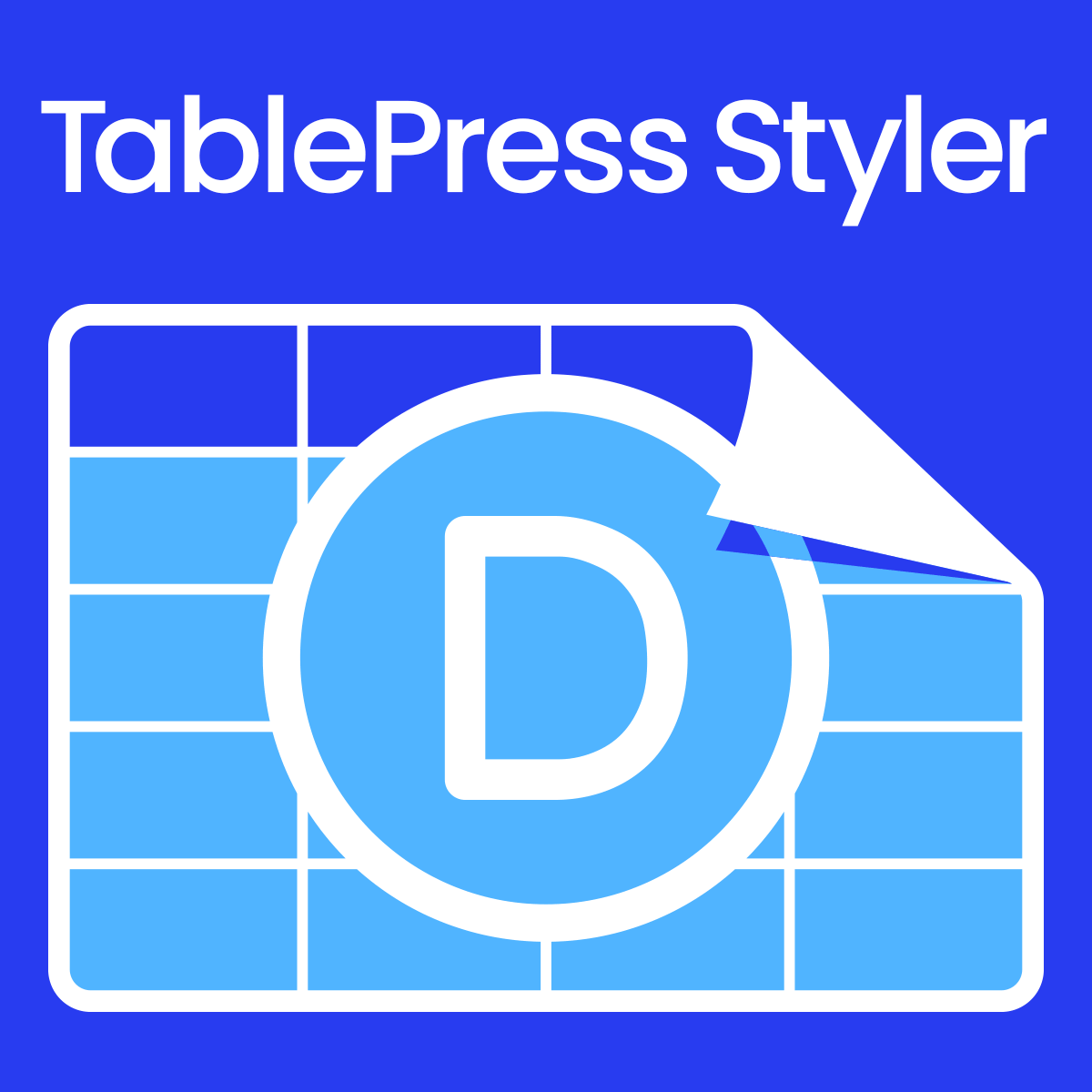 Divi-Modules – TablePress Styler thumbail image